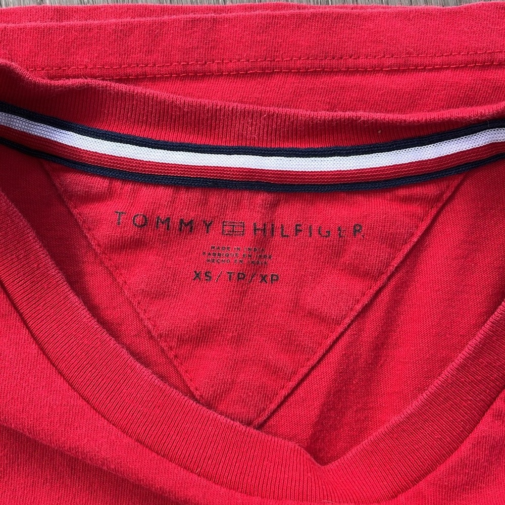 Tommy Hilfiger RED- short sleeve T-shirt